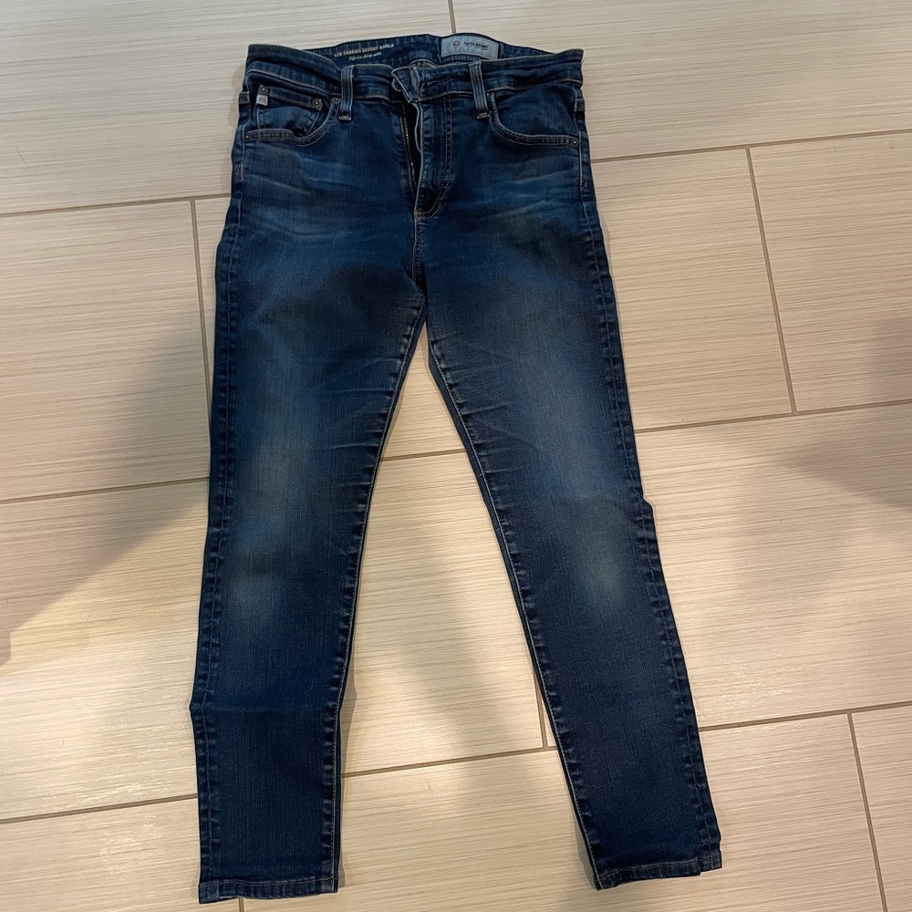 Ag Farrah high rise skinny ankle crop jean size 29